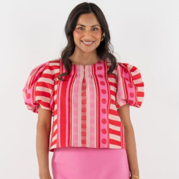 Emily Mccarthy Tops - NEW Emily McCarthy Jane Top – Peach Jubilee
